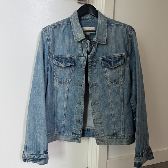 All Saints Other - All Saints Denim Blue Jacket
